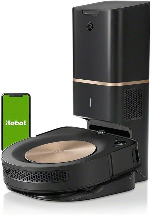 iRobot Roomba s9 Plus 9550 Wi-Fi Connected Robot Vacuum with Automatic Dirt Disposal and Dual Mode Virtual Wall Barrier Bundle (2 Items)