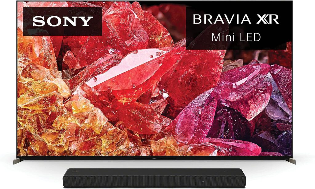 Sony 65 Inch 4K Ultra HD TV X95K Series: BRAVIA XR Mini LED Smart Google TV with Dolby Vision HDR and Exclusive Features for The Playstation® 5 XR65X95K- 2022 ModelwithSony HT-A3000