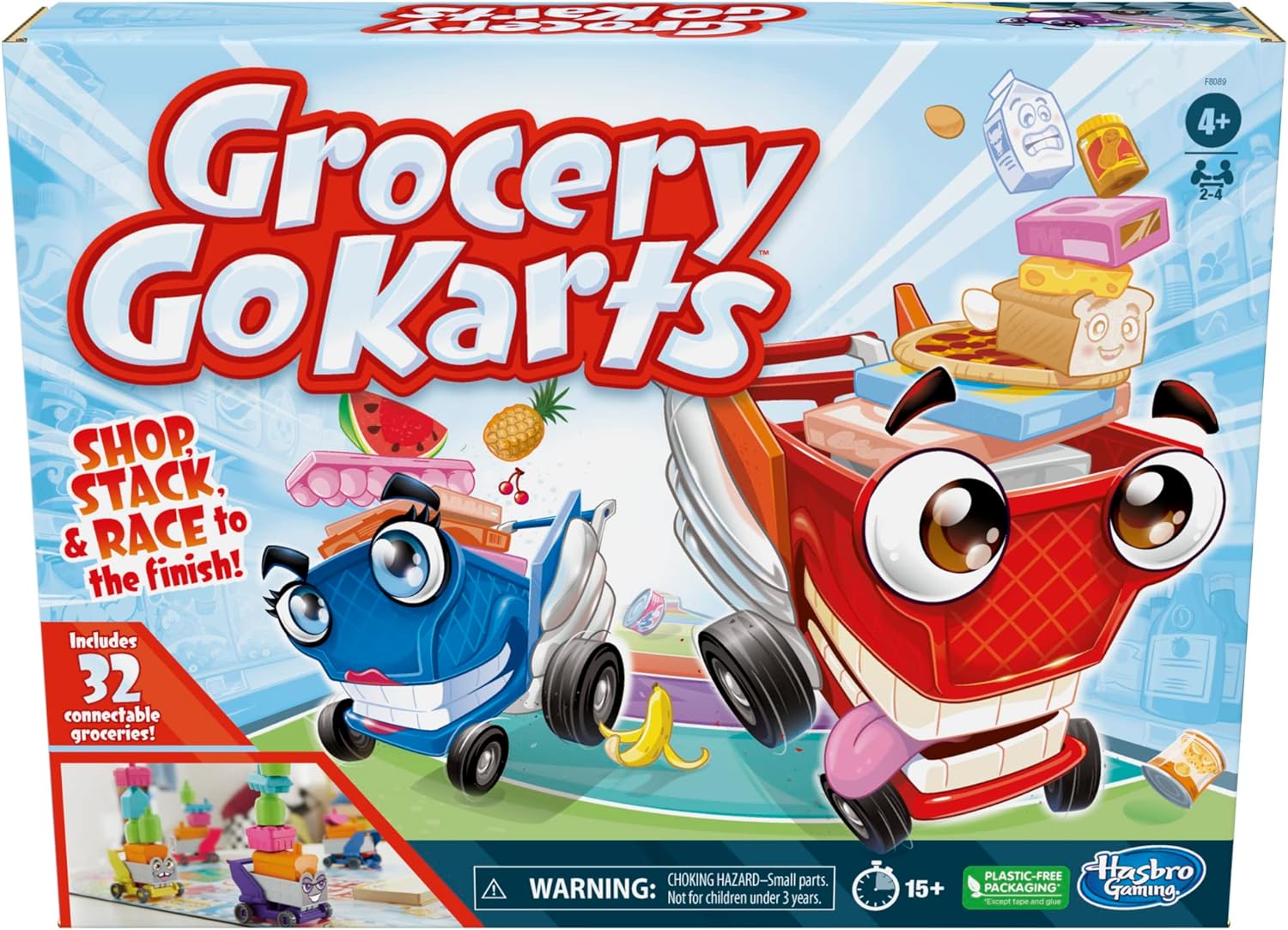 Hasbro Gaming Grocery Go Karts Board Game Review